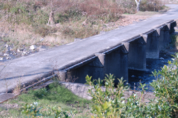 久万秋沈下橋（大野見地区）