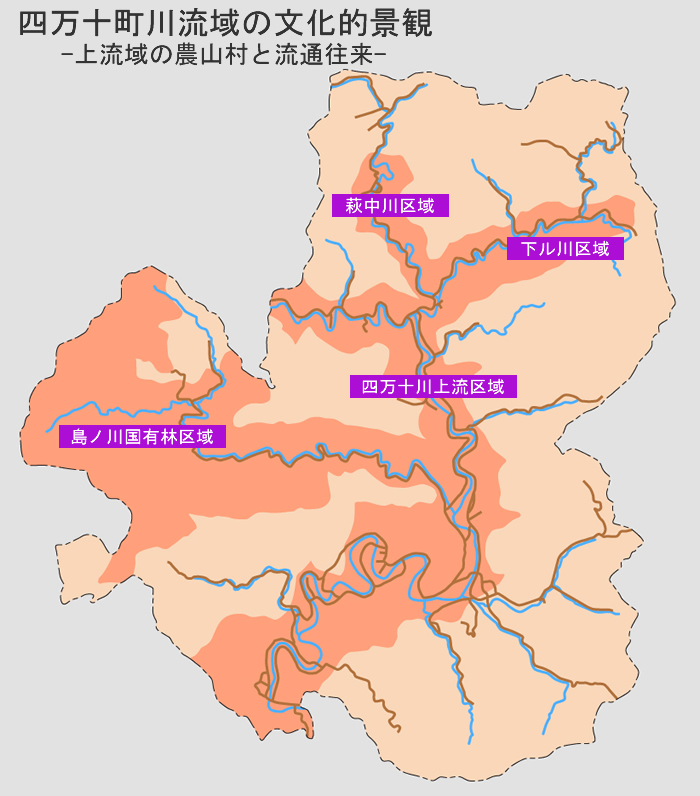 高知県中土佐町大野見地区マップ