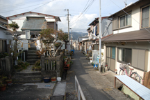 恵比須神社のある小路